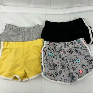 Girl's Shorts - 4 Pack - Garanimals - Size 4T - Dolphin Shorts